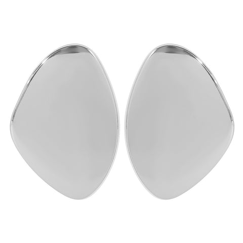 High Profile Fashion Pebble-shaped Glossy Earrings